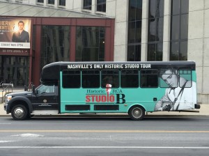 Tour bus to RCA's Studio B