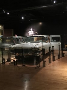Elvis' gold Cadillac - the Country Music Hall of Fame and Museum, Nashville